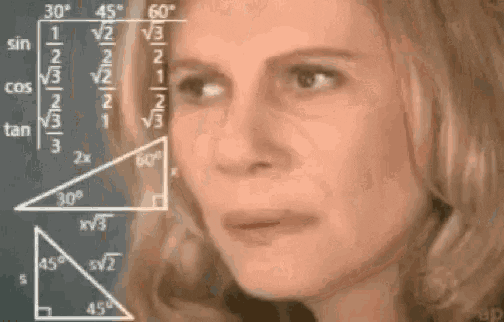 Gif of a very confused woman