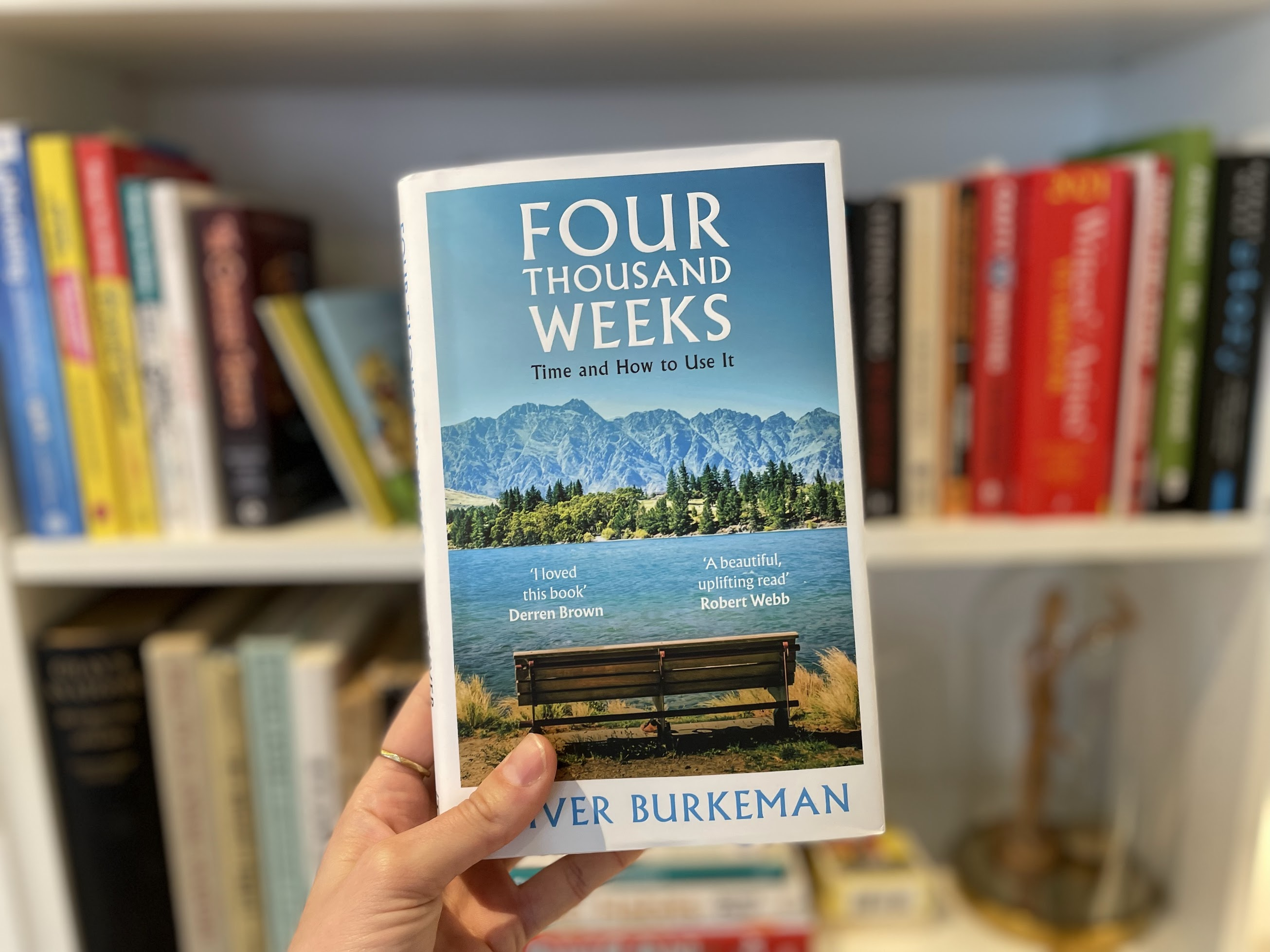 Cover of the book Four Thousand Weeks by Oliver Burkeman