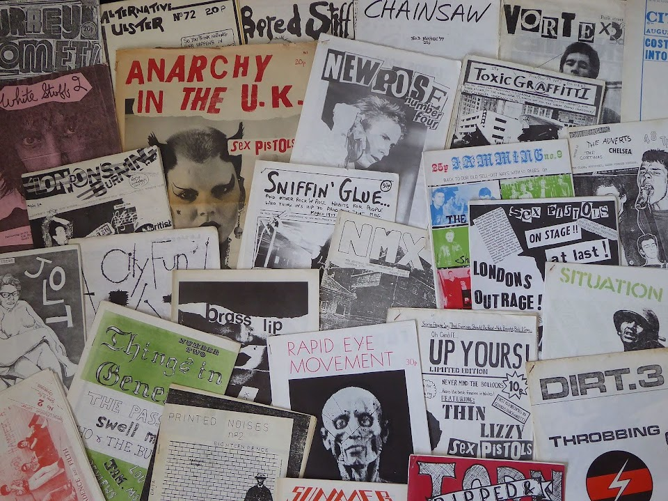 Punk zines from the 1970s