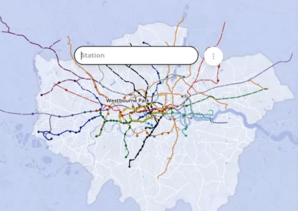 The London Metro Memory tube game