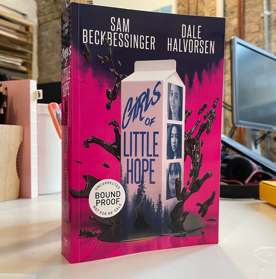 The book Girls of Little Hope by Sam Beckbessinger and Dale Halvorsen